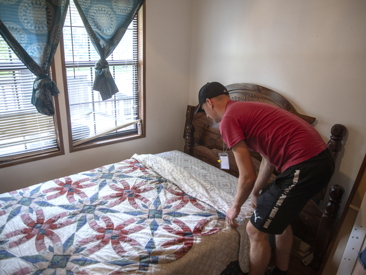 Safe shelter for a family for one night